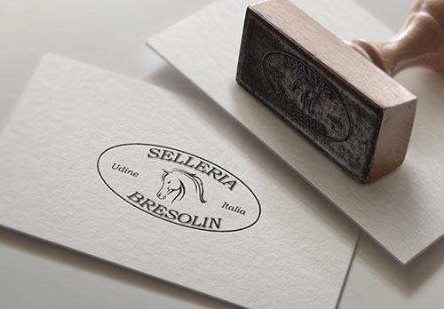 logo timbro carta selleria bresolin